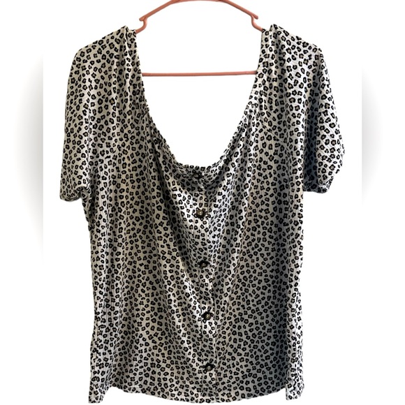 Urban Episode Tops - Leopard Print Women's Top